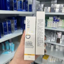 [Công ty] Kem hỗ trợ sáng da ngăn ngừa thâm nám 7% Arbuttin Hyaestic pigment control lotion 30ml authshopp 2