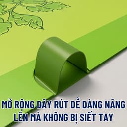 Túi đựng rác hương ngải cứu xua đuổi ruồi muỗi côn trùng, siêu dai, có dây rút tiện dụng cho mọi nhà 7