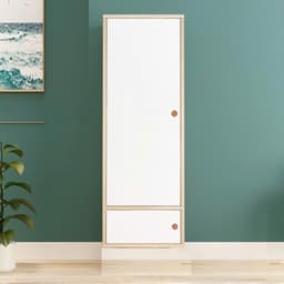 Tủ Để Đồ Đa Năng 4 Ngăn 1 Cánh Lớn+1 Cánh Nhỏ và Giá Treo Quần Áo 2 Tầng Bằng Sắt Sơn Tỉnh Điện 6