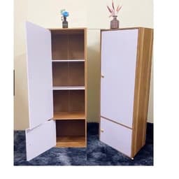 Tủ Để Đồ Đa Năng 4 Ngăn 1 Cánh Lớn+1 Cánh Nhỏ và Giá Treo Quần Áo 2 Tầng Bằng Sắt Sơn Tỉnh Điện 1