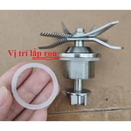 Ron / gioăng cao su thay thế lắp củ dao dùng cho máy làm sữa hạt RANBEM 769S, 735H, 732G, 735I. 1