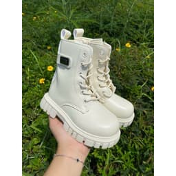 bot cao cổ dây đan chéo phong cách hiện đại cho bé gái [00166] 6
