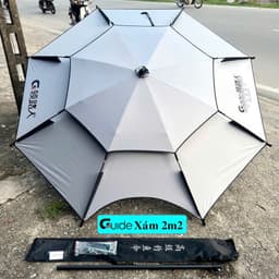 Ô Câu Cá 2 Tầng YG Cao Cấp 2m2/2m4 – Ô Dù Che Nắng Mưa Chống UV Siêu Bền 9