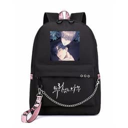Balo CÂY KHÔNG RỄ in hình BL boylove chibi xinh xắn mẫu mới đi học unisex xinh xắn tiện lợi 1