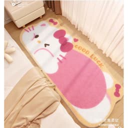 Thảm Chân Giường Lông Cừu Trải Phòng Ngủ Họa Tiết Hình Thú Kích Thước 50×120cm, Thảm Dercor Shopgagoigiare.vn 7