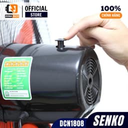 Quạt đứng Senko DCN1808 / DCN1801 75W, Quạt cây công nghiệp chính hãng gió mạnh bảo hành 24 tháng 2