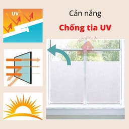 (HCM) Decal dán kính làm mờ chống nắng nóng, Phim decal dán nhà tắm chống nhìn trộm, chống nước dán Tĩnh Điện KHÔNG KEO 6