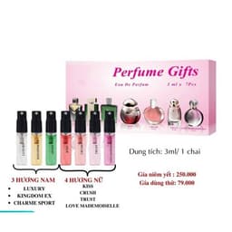 Bộ thử mùi nước hoa 7 mùi hương mới - Mẫu 3ml/7 mẫu - Cam kết chính hãng 5