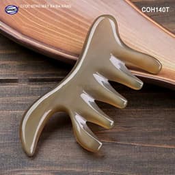 Lược Sừng Đa Năng Thần Thánh (Size: M - 11cm) Chuyên dụng Massage - Xưởng Minh Đức 3