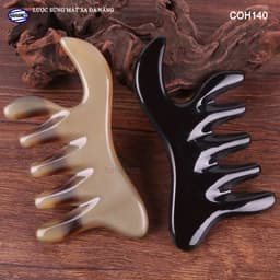 Lược Sừng Đa Năng Thần Thánh (Size: M - 11cm) Chuyên dụng Massage - Xưởng Minh Đức 8