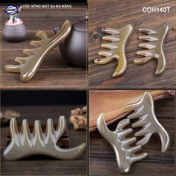 Lược Sừng Đa Năng Thần Thánh (Size: M - 11cm) Chuyên dụng Massage - Xưởng Minh Đức 9