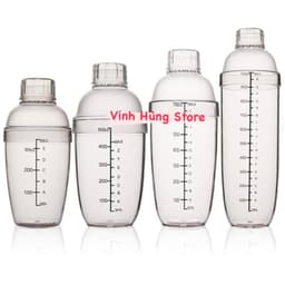 Bình Lắc Shaker Nhựa 350ML - 530ML - 700ML - 1000 ML ( Đã bao gồm nắp ) 2
