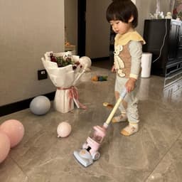 Bộ đồ chơi dụng cụ dọn dẹp cho bé Tiệm Nhà Mía, Đồ chơi tập làm việc nhà cho bé trai bé gái Sunkids 5