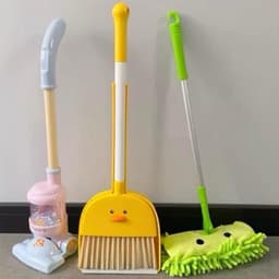 Bộ đồ chơi dụng cụ dọn dẹp cho bé Tiệm Nhà Mía, Đồ chơi tập làm việc nhà cho bé trai bé gái Sunkids 3