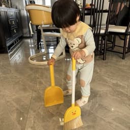 Bộ đồ chơi dụng cụ dọn dẹp cho bé Tiệm Nhà Mía, Đồ chơi tập làm việc nhà cho bé trai bé gái Sunkids 8
