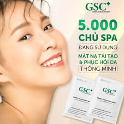 [MUA 04 TẶNG 01] Mặt Nạ GSC Rebirth & Recovery Mask Phục Hồi, Dưỡng Trắng Da, Dùng sau Meso, Phi kim 8