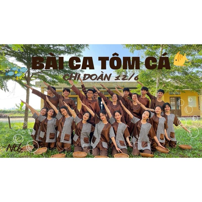 Trang phục chú Cuội, hóa trang chú Cuội, bộ bà ba nâu trơn - MAY SỈ BÀ BA THEO YÊU CẦU