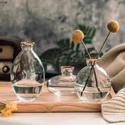 (giá dùng thử) Set 3 bình hoa thiết kế phong cách đơn giản sang trong 7