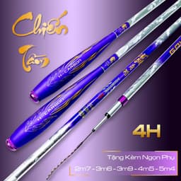 Cần Câu Tay Chiến Tầm 4H Gẩy Rô Diếc Tặng Kèm Ngọn Phụ 1