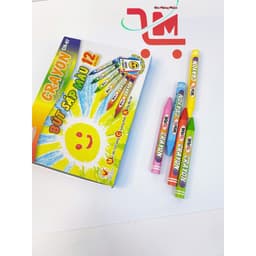 Hộp 12/18 Bút Sáp Màu WINQ CRAYON Màu Sắc Tươi Sáng, Màu Mểm, Mịn, Chất Lượng/Bút Màu Sáp Dành Cho Học Sinh Tiều Học. 6