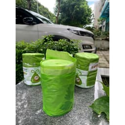 set 50 túi đưng rác hương ngải cứu,túi rác sử dụng tiện lợi 4