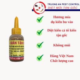 Thuốc diệt kiến tận gốc, dạng nhỏ giọt dụ kiến bu vào, diệt cả tổ 1