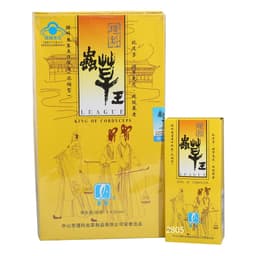 [hộp 4 ống] Trùng thảo vương lý khoa, đông trùng hạ thảo vàng league king of cordyceps 7