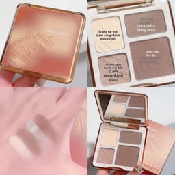 Bảng phấn  SWEET MINT bắt sáng và tạo khốiT tạo khối hiệu ứng 3D siêu mịn lì 3