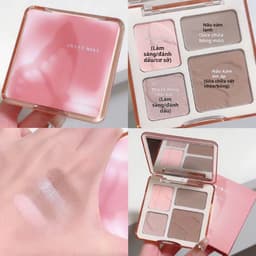 Bảng phấn  SWEET MINT bắt sáng và tạo khốiT tạo khối hiệu ứng 3D siêu mịn lì 5
