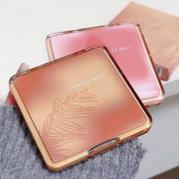 Bảng phấn  SWEET MINT bắt sáng và tạo khốiT tạo khối hiệu ứng 3D siêu mịn lì 7