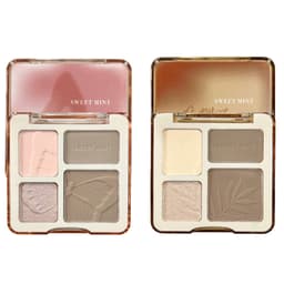 Bảng phấn  SWEET MINT bắt sáng và tạo khốiT tạo khối hiệu ứng 3D siêu mịn lì 6