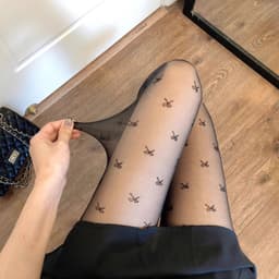 Quần Tất Nơ Siêu HOT Dai Trong - Quần Tất In Hình Nơ 154  { M308 } 2