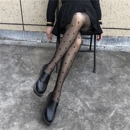 Quần Tất Nơ Siêu HOT Dai Trong - Quần Tất In Hình Nơ 154  { M308 } 7
