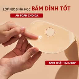 Áo Dán Nâng Ngực Đệm Dày 6cm Giúp Tạo Khe Cho Vòng 1 Căng Tròn Lê Ngọc 322 9