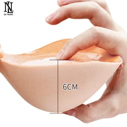 Áo Dán Nâng Ngực Đệm Dày 6cm Giúp Tạo Khe Cho Vòng 1 Căng Tròn Lê Ngọc 322 3