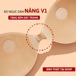 Áo Dán Nâng Ngực Đệm Dày 6cm Giúp Tạo Khe Cho Vòng 1 Căng Tròn Lê Ngọc 322 8