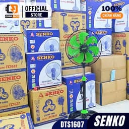 Quạt đứng thân sắt SENKO DTS1607/DTS1601 quạt cây 65W 3 cấp gió mạnh bảo hành chính hãng 24 tháng 5