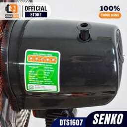 Quạt đứng thân sắt SENKO DTS1607/DTS1601 quạt cây 65W 3 cấp gió mạnh bảo hành chính hãng 24 tháng 6