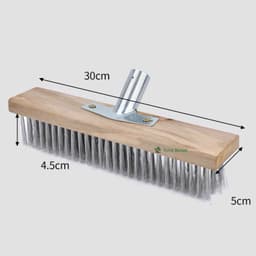 CHỔI SẮT CỌ RỬA RONG RÊU  ĐA NĂNG , VẬT DỤNG HỮU ÍCH CHO GIA ĐÌNH 30CM (shopngocanhngocanh) 3