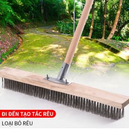 CHỔI SẮT CỌ RỬA RONG RÊU  ĐA NĂNG , VẬT DỤNG HỮU ÍCH CHO GIA ĐÌNH 30CM (shopngocanhngocanh) 9