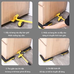 Dụng cụ nâng hỗ trợ di chuyển đồ đạc nặng shengbo tối đa 800 kg 3