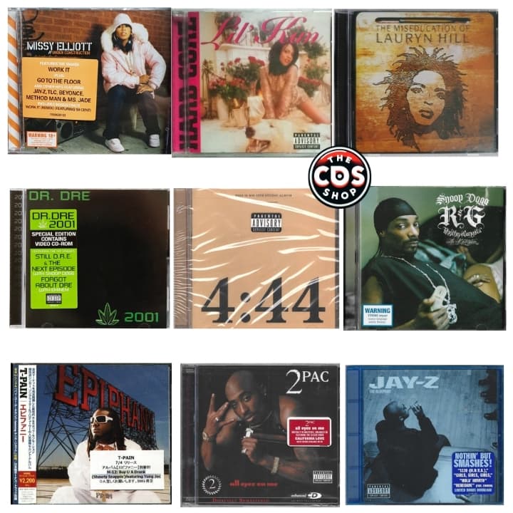 Album Rap - Hip hop chính hãng (JAY-Z, Lil' Kim, Dr. Dre, Snoop Dogg ...)