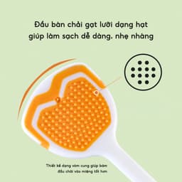 Dụng Cụ Cạo Lưỡi Vệ Sinh Chăm Sóc Răng Miệng JYoohome Bàn Chải Vệ Sinh Lưỡi Loại Bỏ Hôi Miệng 3