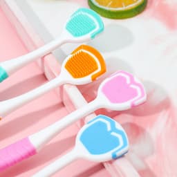 Dụng Cụ Cạo Lưỡi Vệ Sinh Chăm Sóc Răng Miệng JYoohome Bàn Chải Vệ Sinh Lưỡi Loại Bỏ Hôi Miệng 5