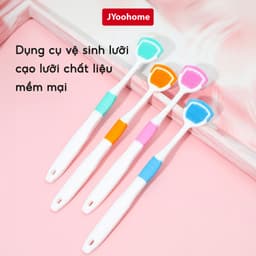 Dụng Cụ Cạo Lưỡi Vệ Sinh Chăm Sóc Răng Miệng JYoohome Bàn Chải Vệ Sinh Lưỡi Loại Bỏ Hôi Miệng 1