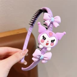 Bờm Tóc Kuromi Siêu Xinh Phong Cách Hàn Quốc Cho Bé Băng Đô Cài Tóc Đính Nơ Xinh Xắn Cho Bé Gái GIA DỤNG VĨNH NGÂN 9
