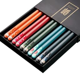 Đũa ăn cơm , SET 10 đôi đũa sợi thủy tinh Nhật Bản kháng khuẩn chống ẩm mốc, Đũa ăn sợi thuỷ tinh chịu nhiệt 1