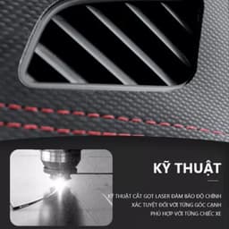 Thảm Taplo Ô Tô Vinfast VF3, VF5, VF6, VF7, Limo Green, MPV7, Minio Green, VF8, VF9, VFe34, Fadil, Lux A, Lux SA dày dặn 2