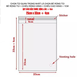 1KG Túi bóng dán miệng đựng hàng, túi gói hàng trong suốt có dán, túi bóng kính đựng quần áo, túi OPP, túi đựng bánh 9