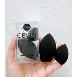 Mút tán nền Celin chuyên dụng cho trang điểm siêu mềm ít hút nền đàn hồi cao 5
